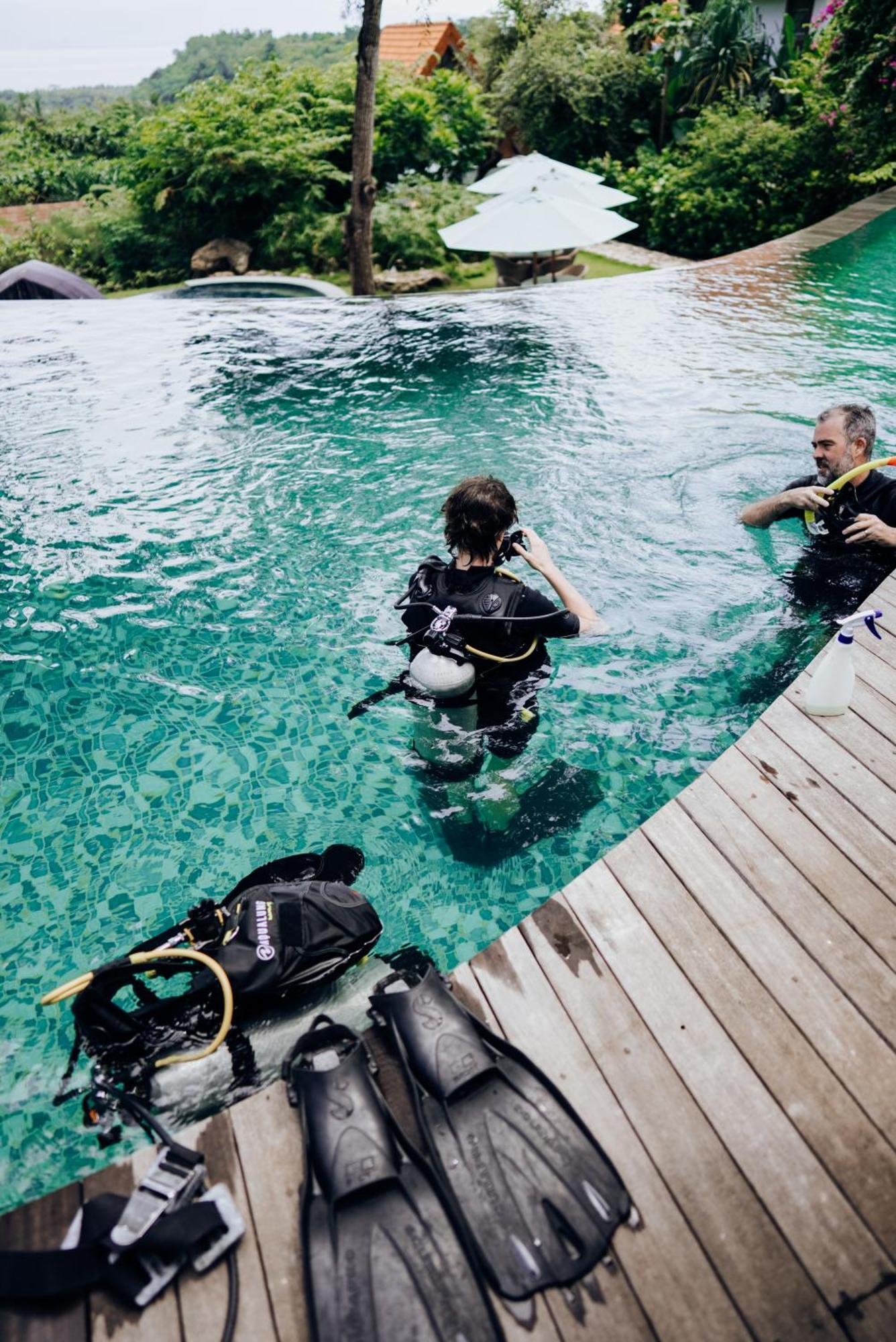 Deep Roots Dive & Yoga Resort Ped Exterior photo